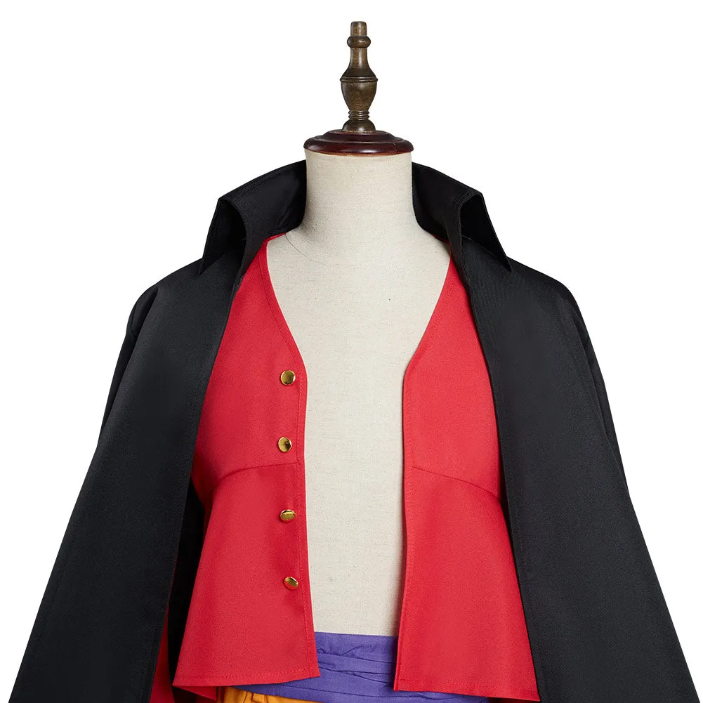 One Piece Monkey D. Luffy Outfits Cosplay Costume Halloween Carnival Suit