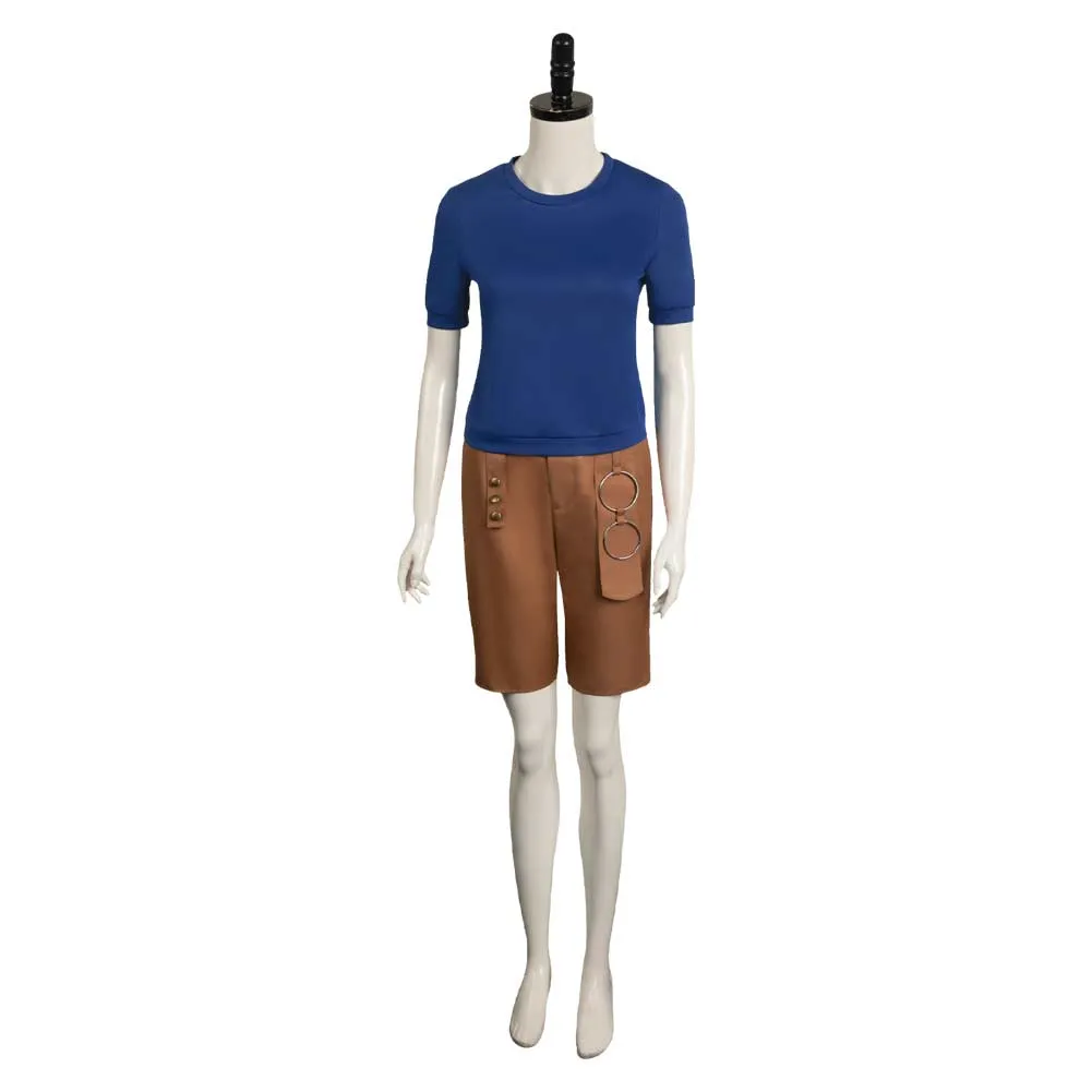 One Piece Nami Cosplay Blue Outfits Cosplay Costume Outfits Halloween Carnival Suit