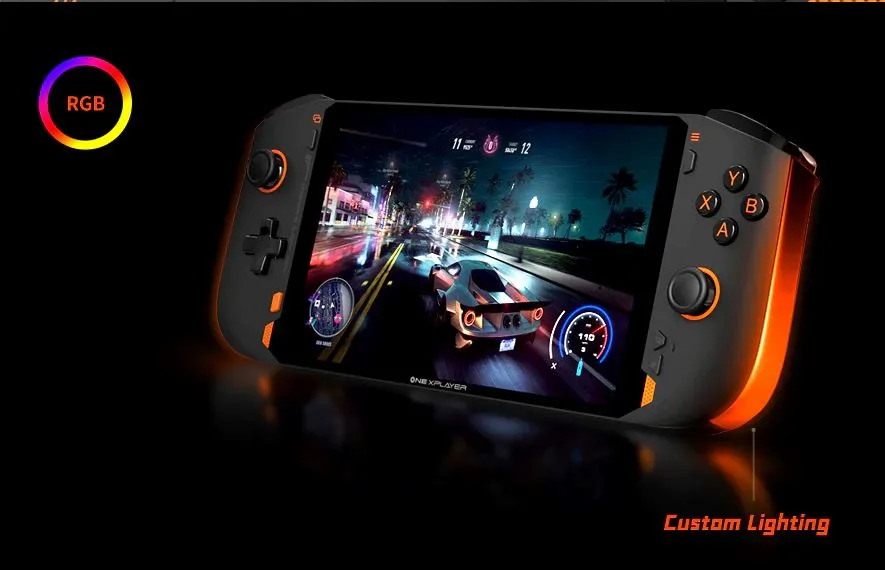 ONEXPLAYER MINI PRO AMD Ryzen 6800U Processor Gaming Console with RGB Light (1920*1200)