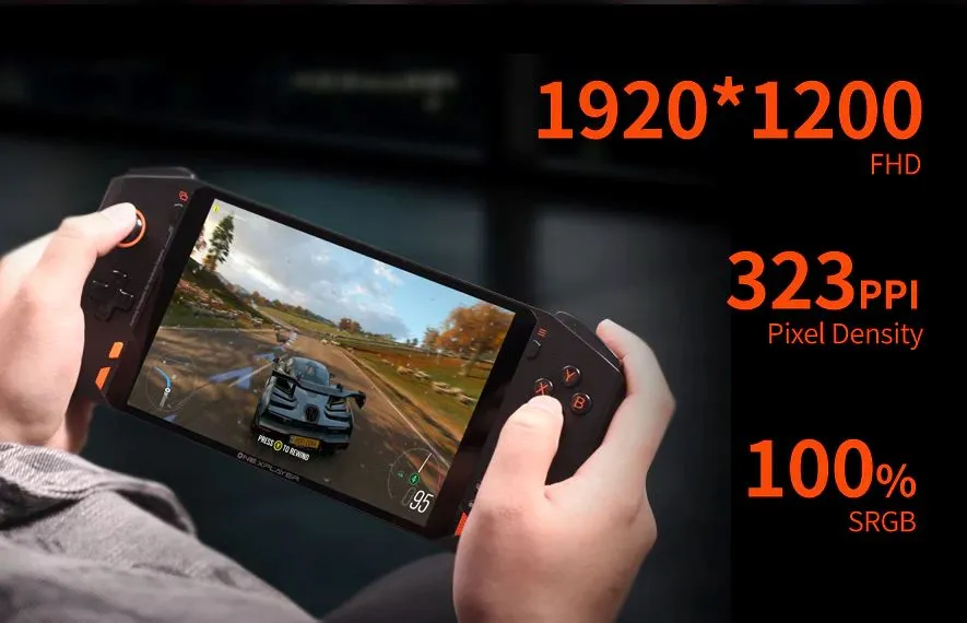 ONEXPLAYER MINI PRO AMD Ryzen 6800U Processor Gaming Console with RGB Light (1920*1200)