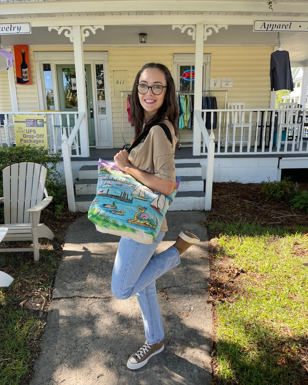 Oriental NC Tote Bag