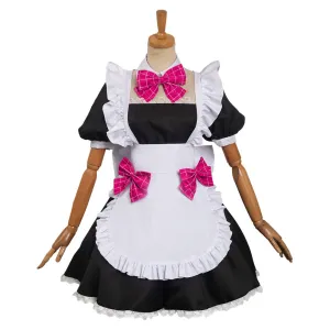 Oshi No Ko My Idol's Child Hoshino Ai Cosplay Costume Women Girls Maid Dress Outfits Halloween Carnival Suit