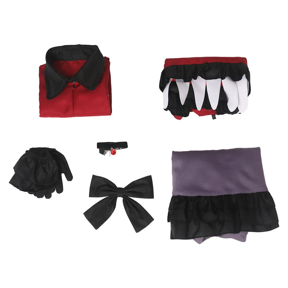 Oshi No Ko My Idol's Child Hoshino Rubii Cosplay Red Singing Costume Outfits Halloween Carnival Suit