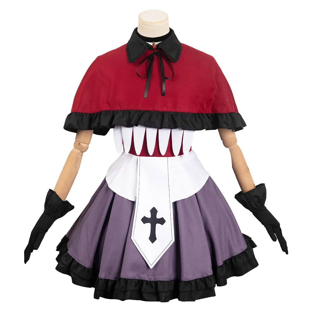 Oshi No Ko My Idol's Child Hoshino Rubii Cosplay Red Singing Costume Outfits Halloween Carnival Suit
