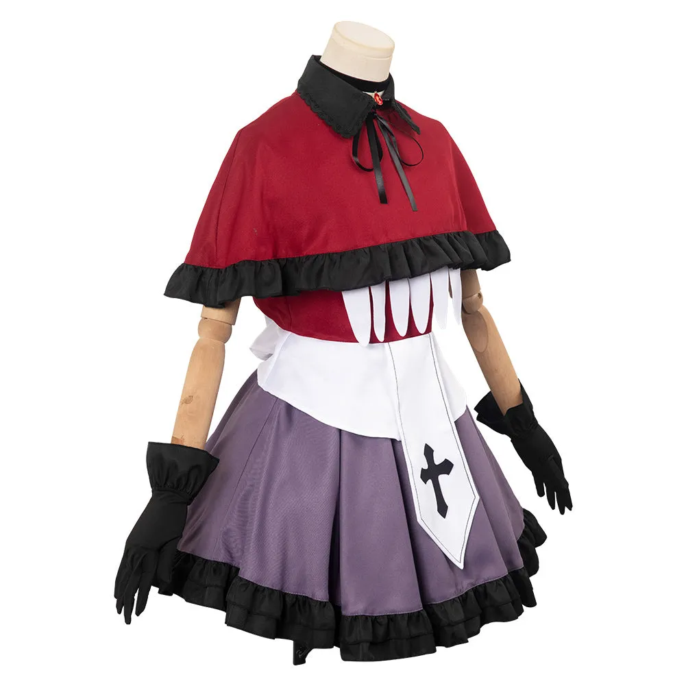 Oshi No Ko My Idol's Child Hoshino Rubii Cosplay Red Singing Costume Outfits Halloween Carnival Suit