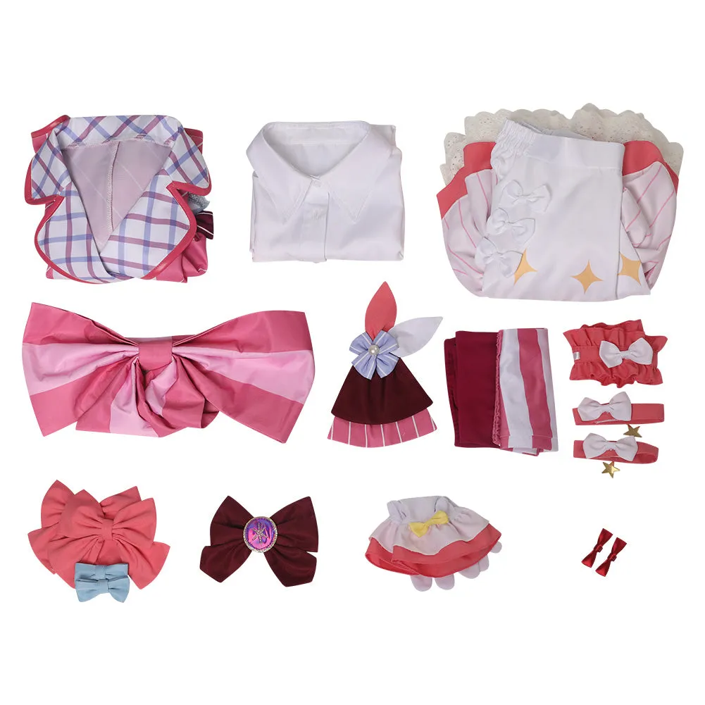 Oshi No Ko My Idol's Child Hoshino Rubii Pink Singing Outfits Cosplay Costume Halloween Carnival Suit