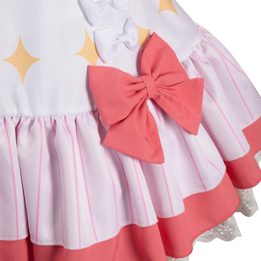 Oshi No Ko My Idol's Child Hoshino Rubii Pink Singing Outfits Cosplay Costume Halloween Carnival Suit