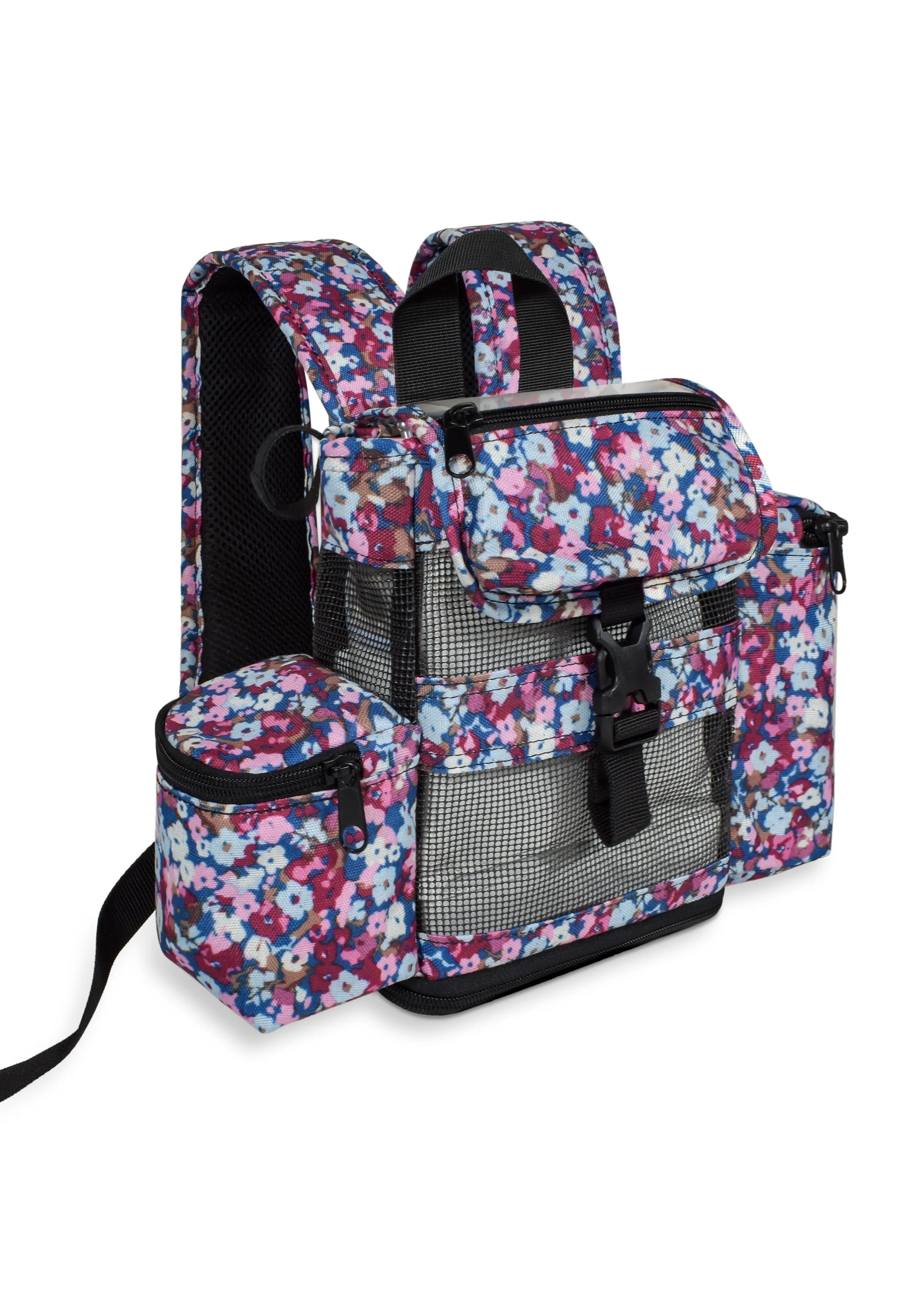 OxyGo Fit Backpack w/Pockets - Floral