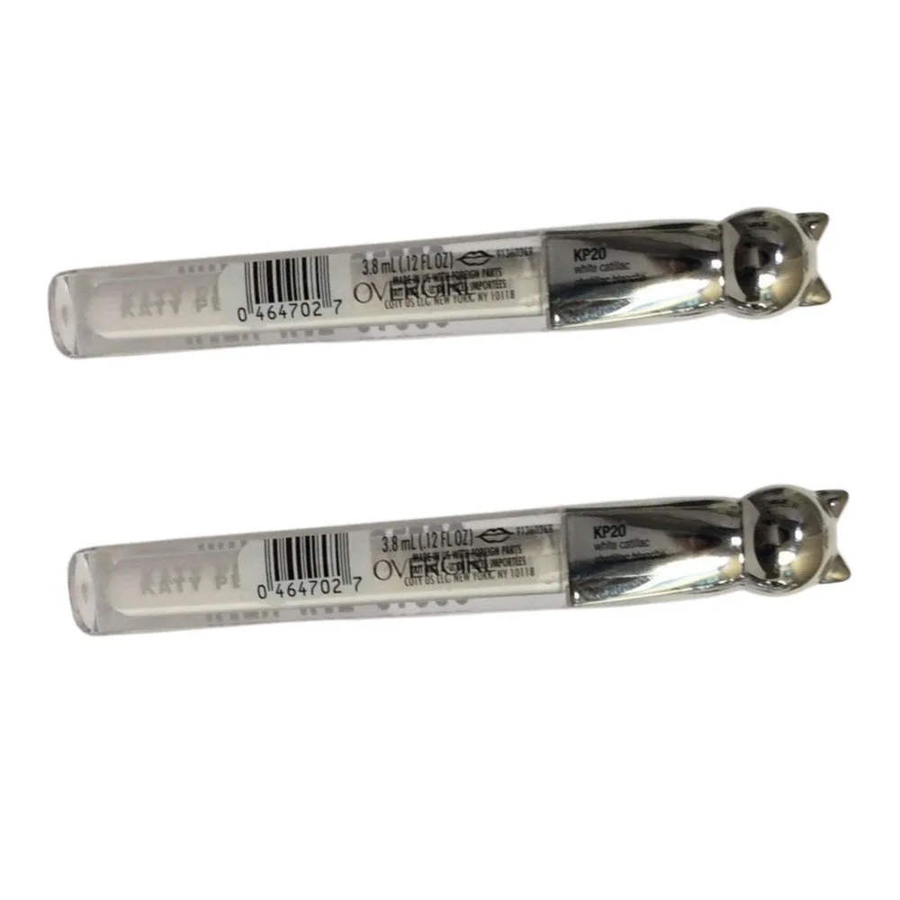 Pack of 2 CoverGirl Katy Kat Lip Gloss, White Catillac KP20