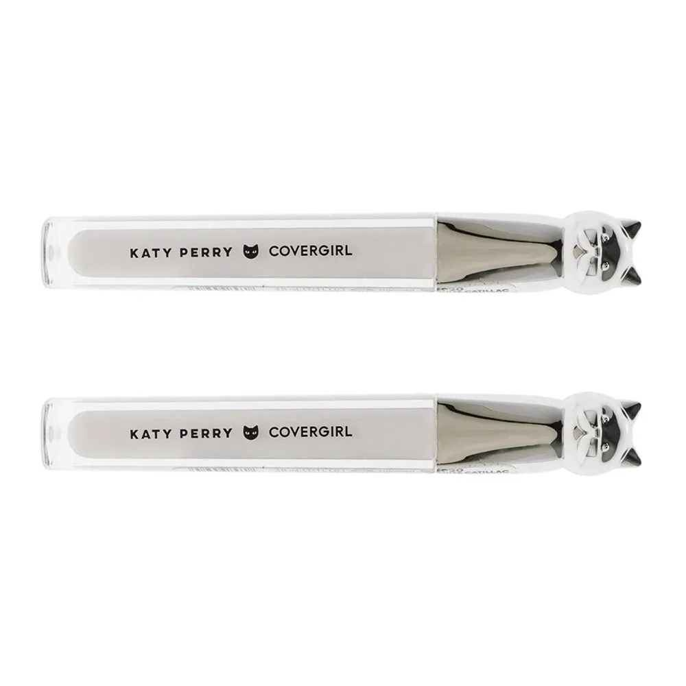 Pack of 2 CoverGirl Katy Kat Lip Gloss, White Catillac KP20