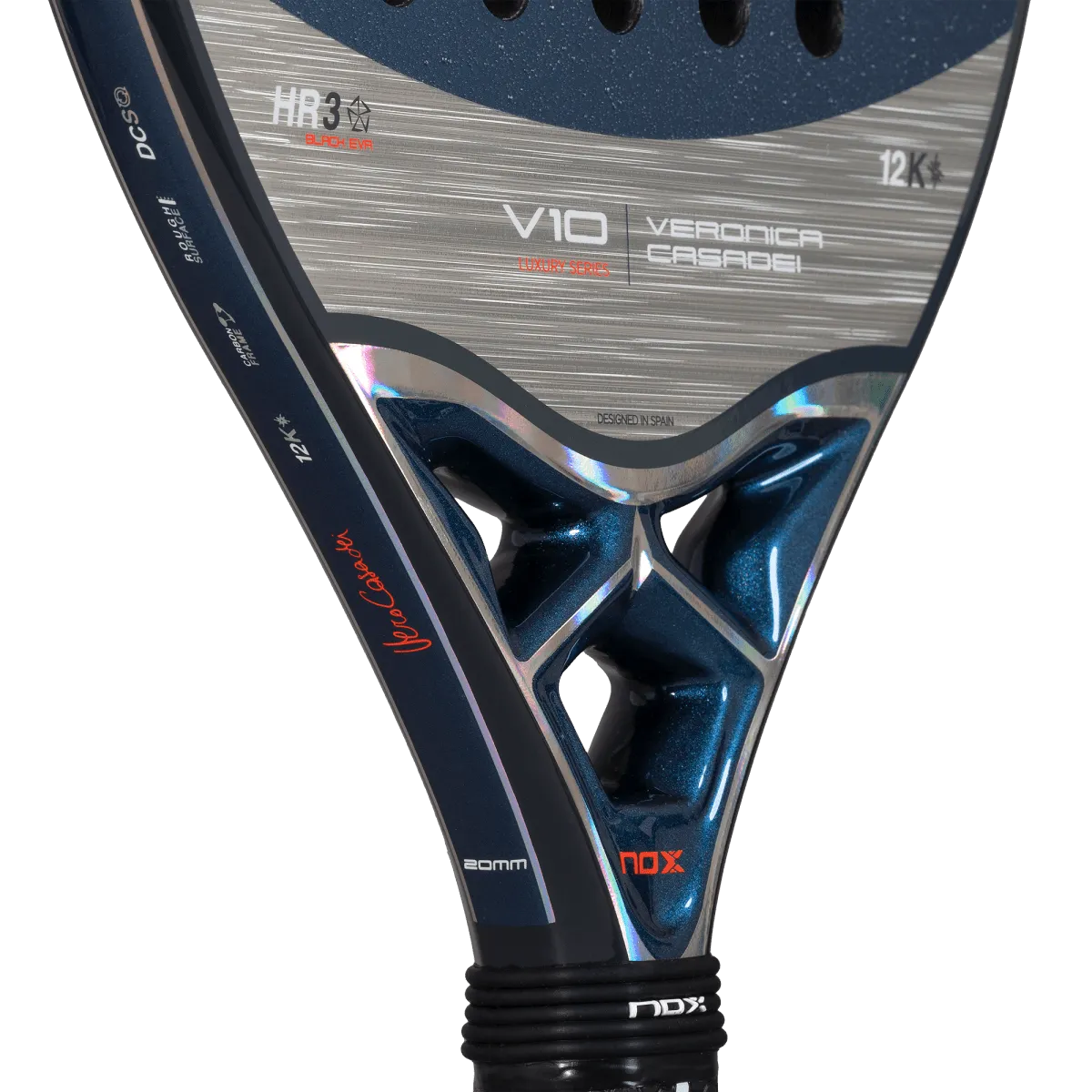 Pala beach tennis V10 Luxury 2025. La pala de Veronica Casadei