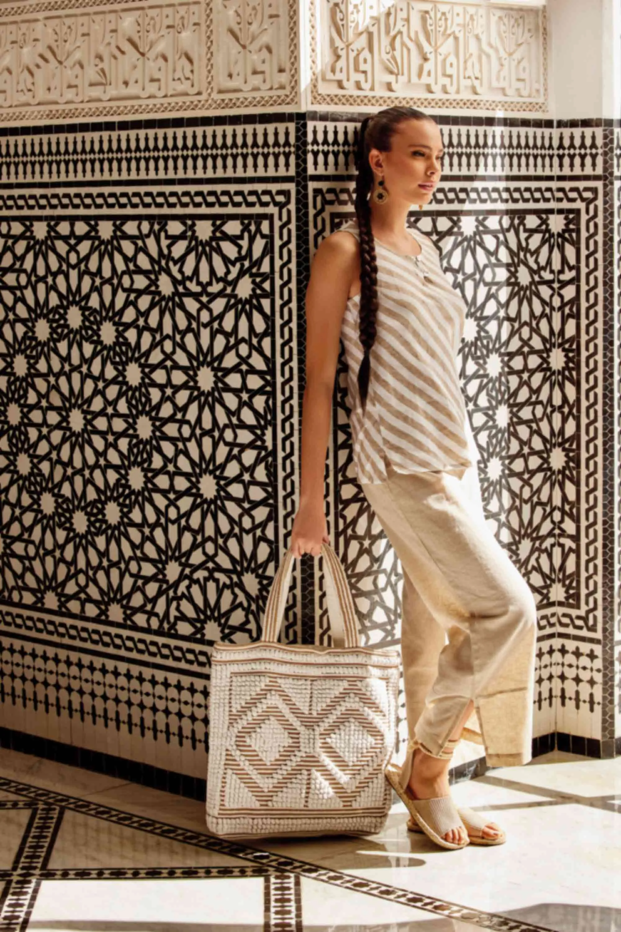 Pantaloni larghi Lucy