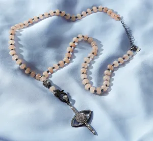 Pave "Evil Eye" Necklace