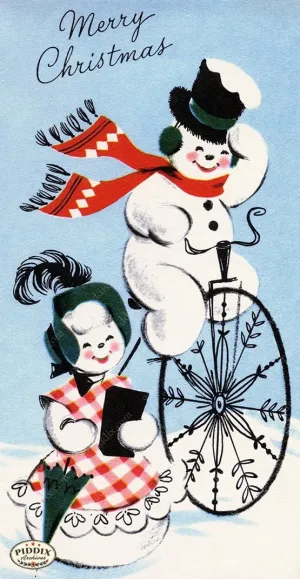 PDXC20139a -- Snowmen, women