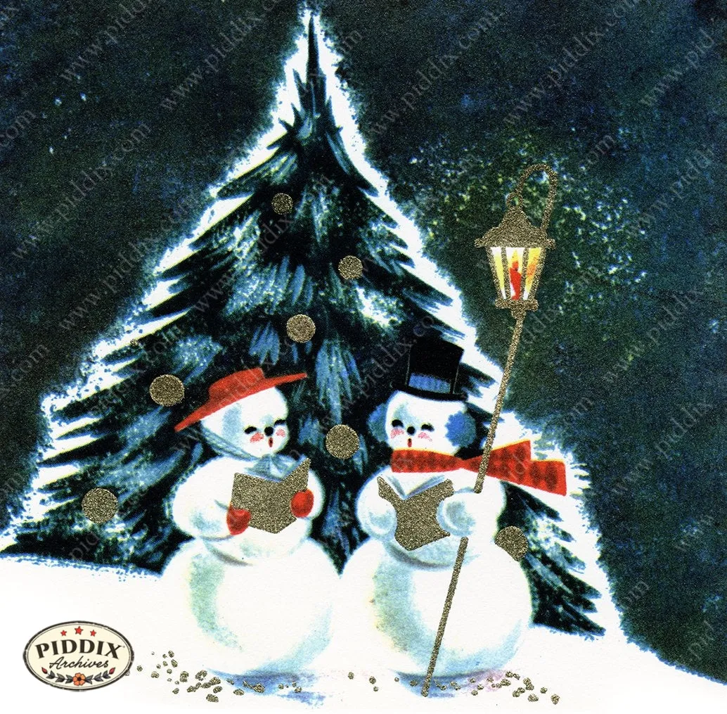 PDXC20159b -- Snowmen, women