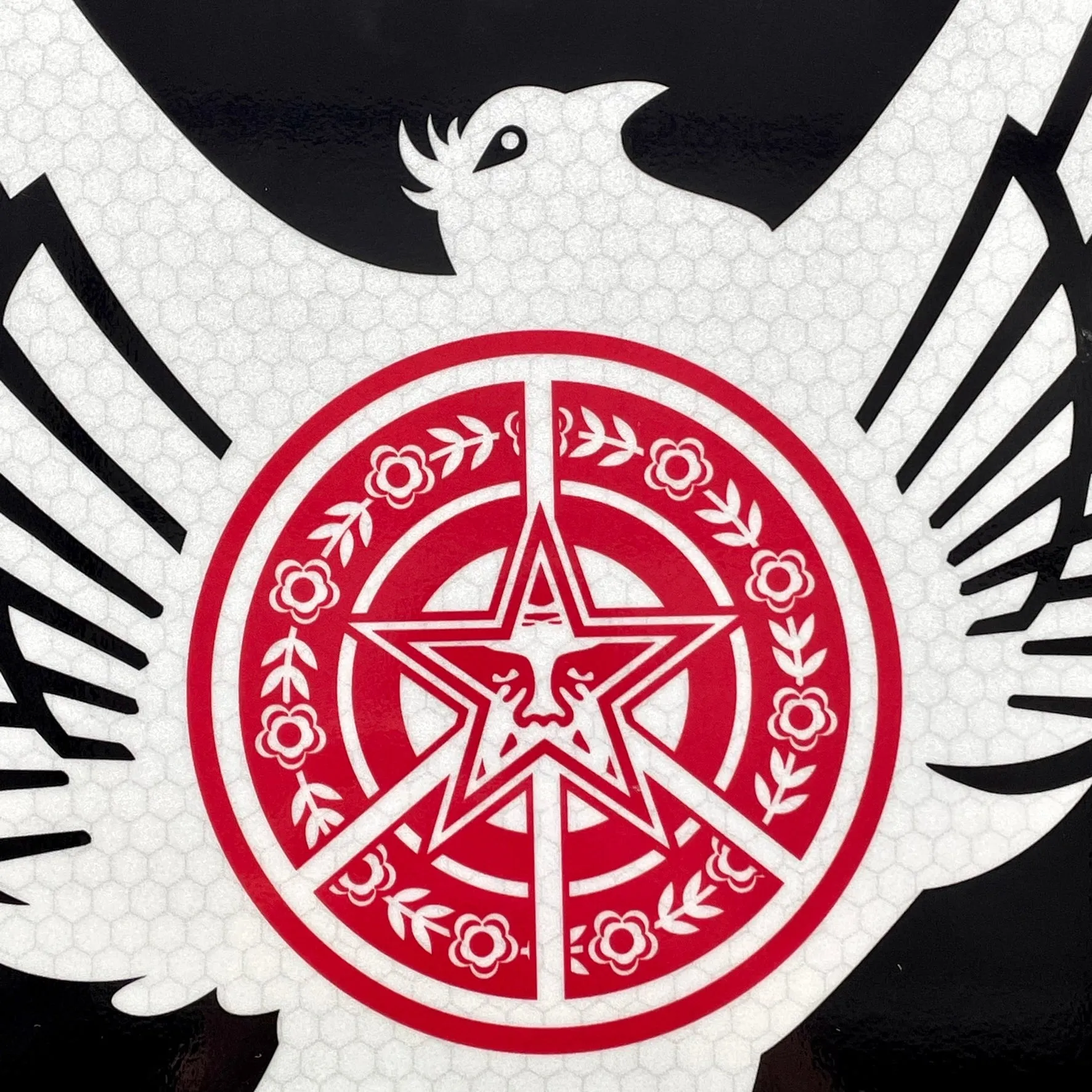 Peace & Freedom Dove (Metal Street Sign)