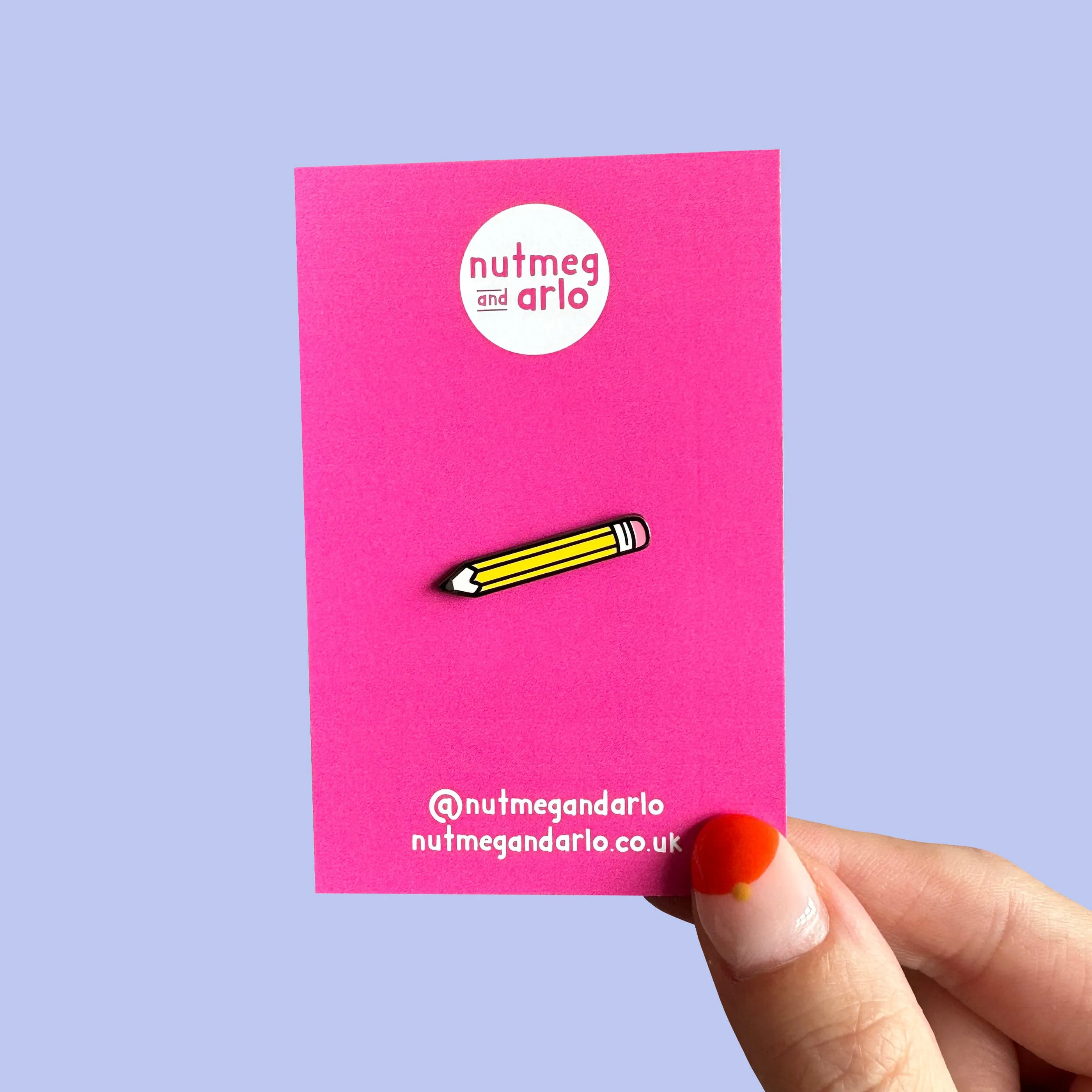 Pencil Enamel Pin