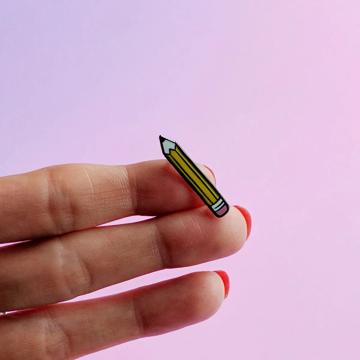 Pencil Enamel Pin
