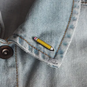 Pencil Enamel Pin