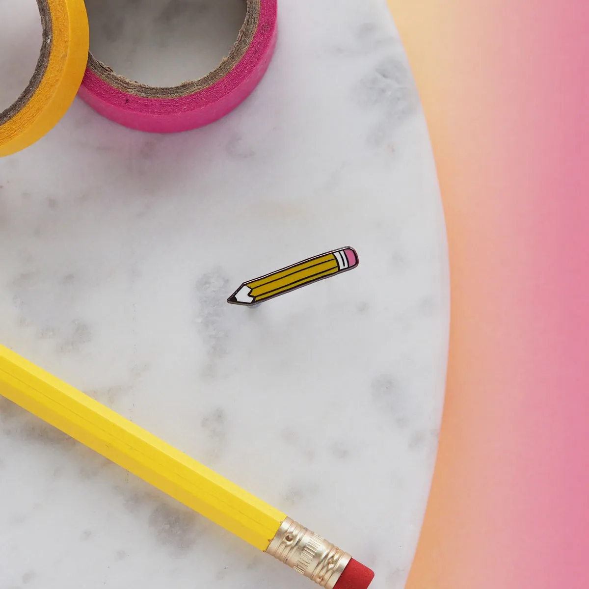 Pencil Enamel Pin