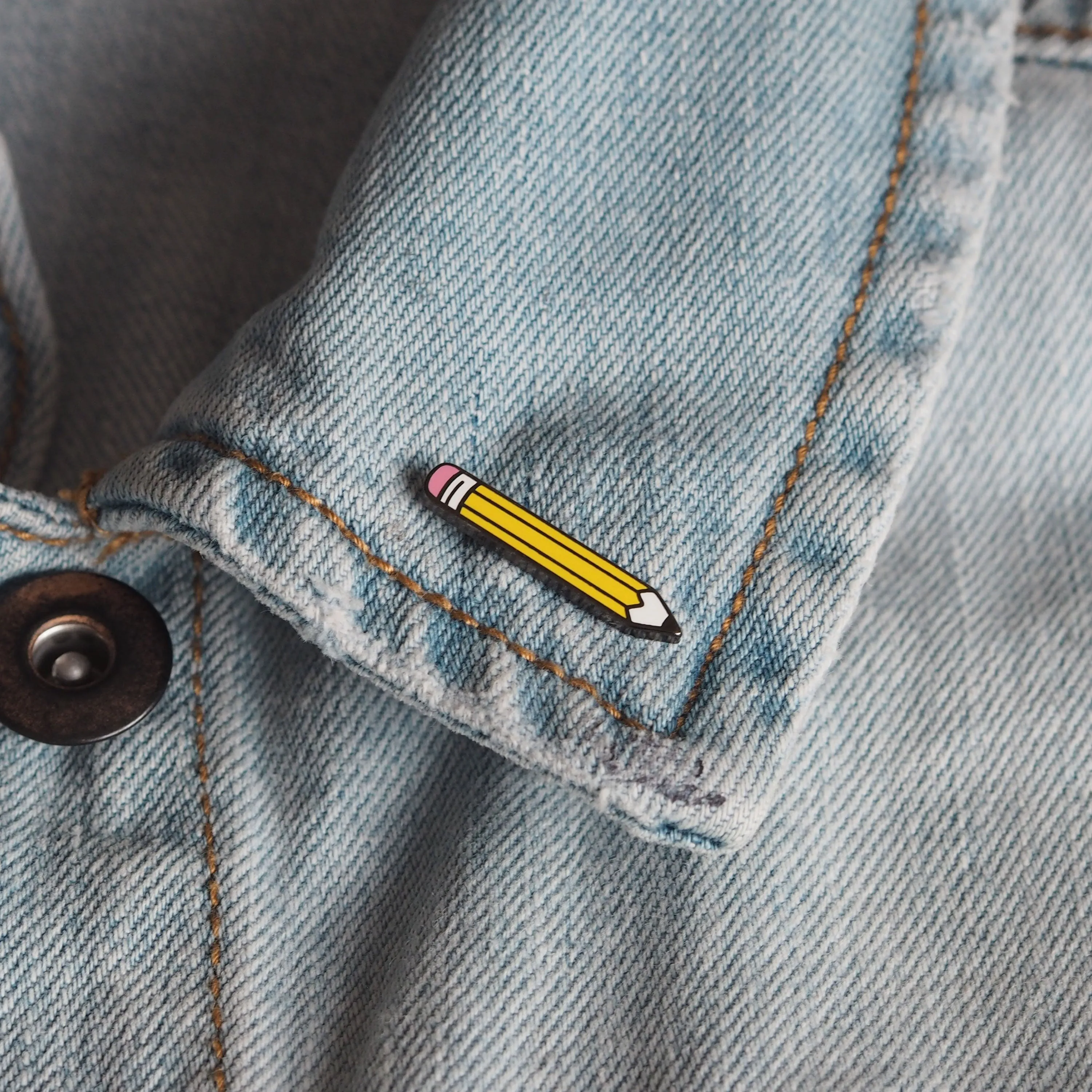 Pencil Enamel Pin