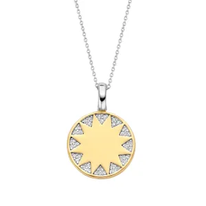 Pendentif TI SENTO - Argent Bicolore (6796ZY)