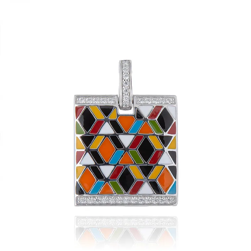 Pendentif UNASTORIA - Siena, Argent et Zircons (BQ121193)