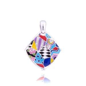 Pendentif UNASTORIA - Sighisoara, Argent et Zircons (BQ121207)