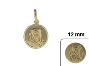 Pendentif Vierge Marie - Or Jaune (923512)