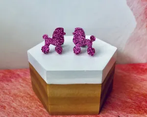 ‘Perfect Poodles' Mini Stud Earrings