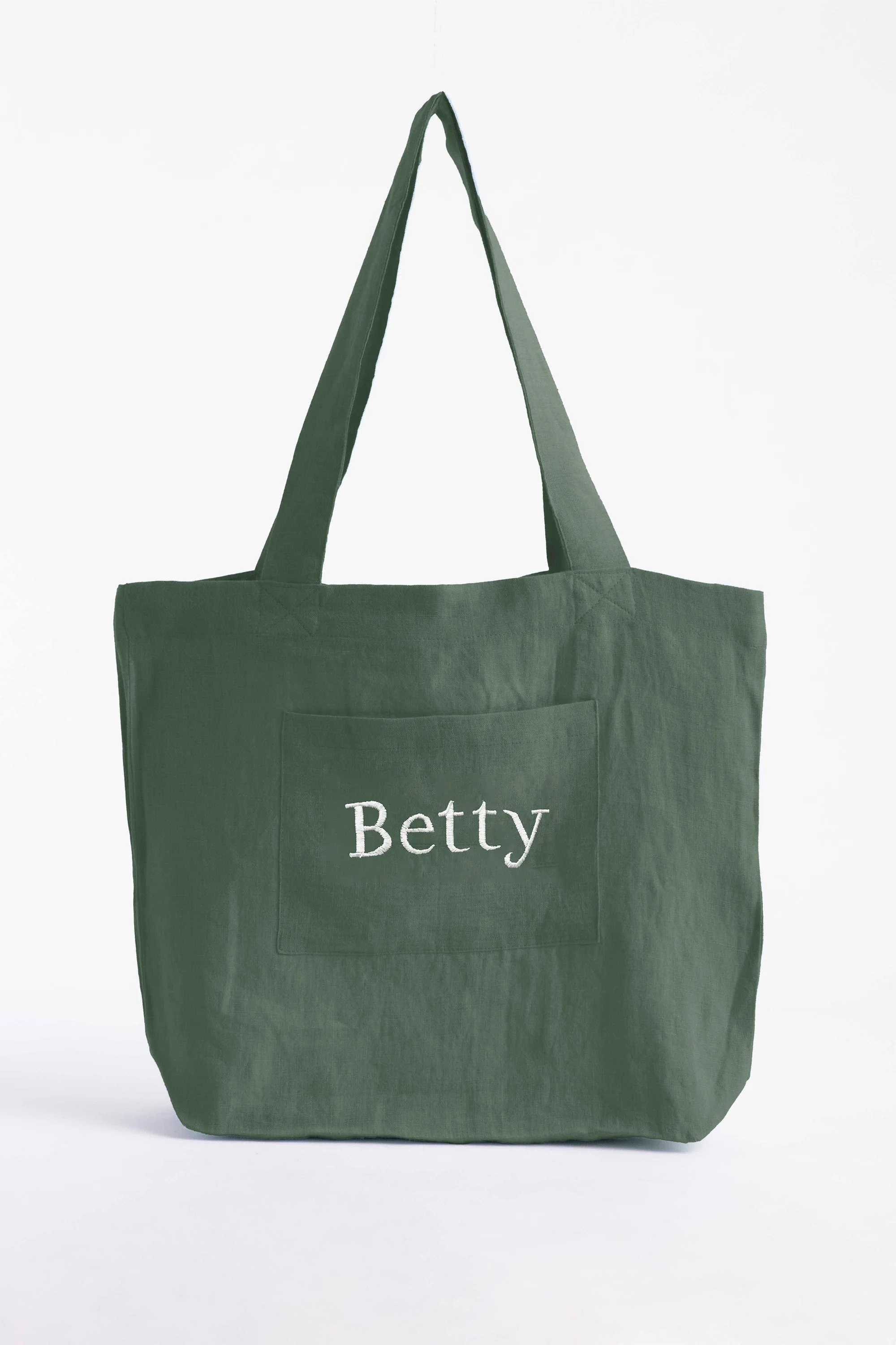 Personalized Tote Bag-Dusty Gold