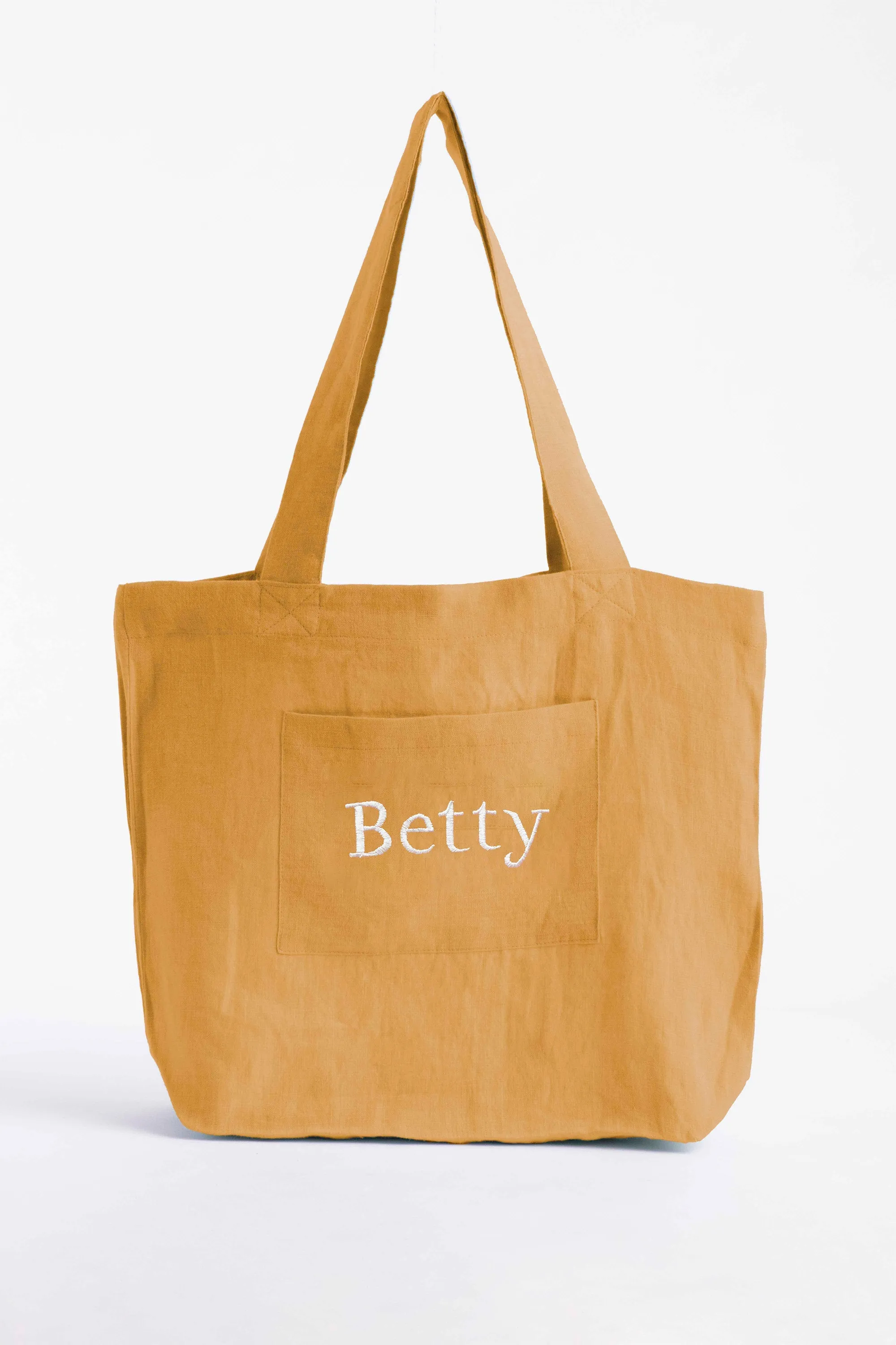 Personalized Tote Bag-Dusty Gold