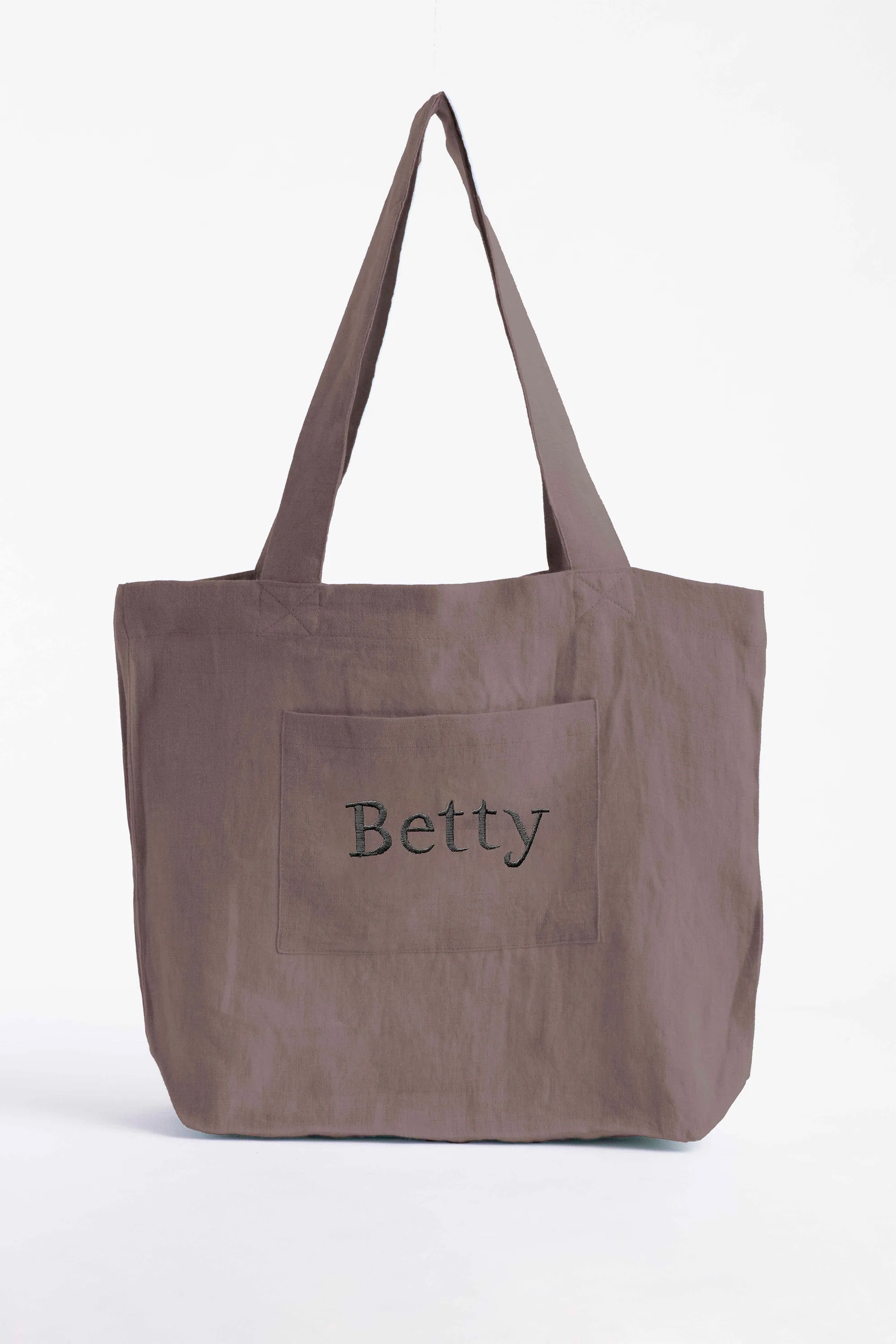 Personalized Tote Bag-Dusty Gold