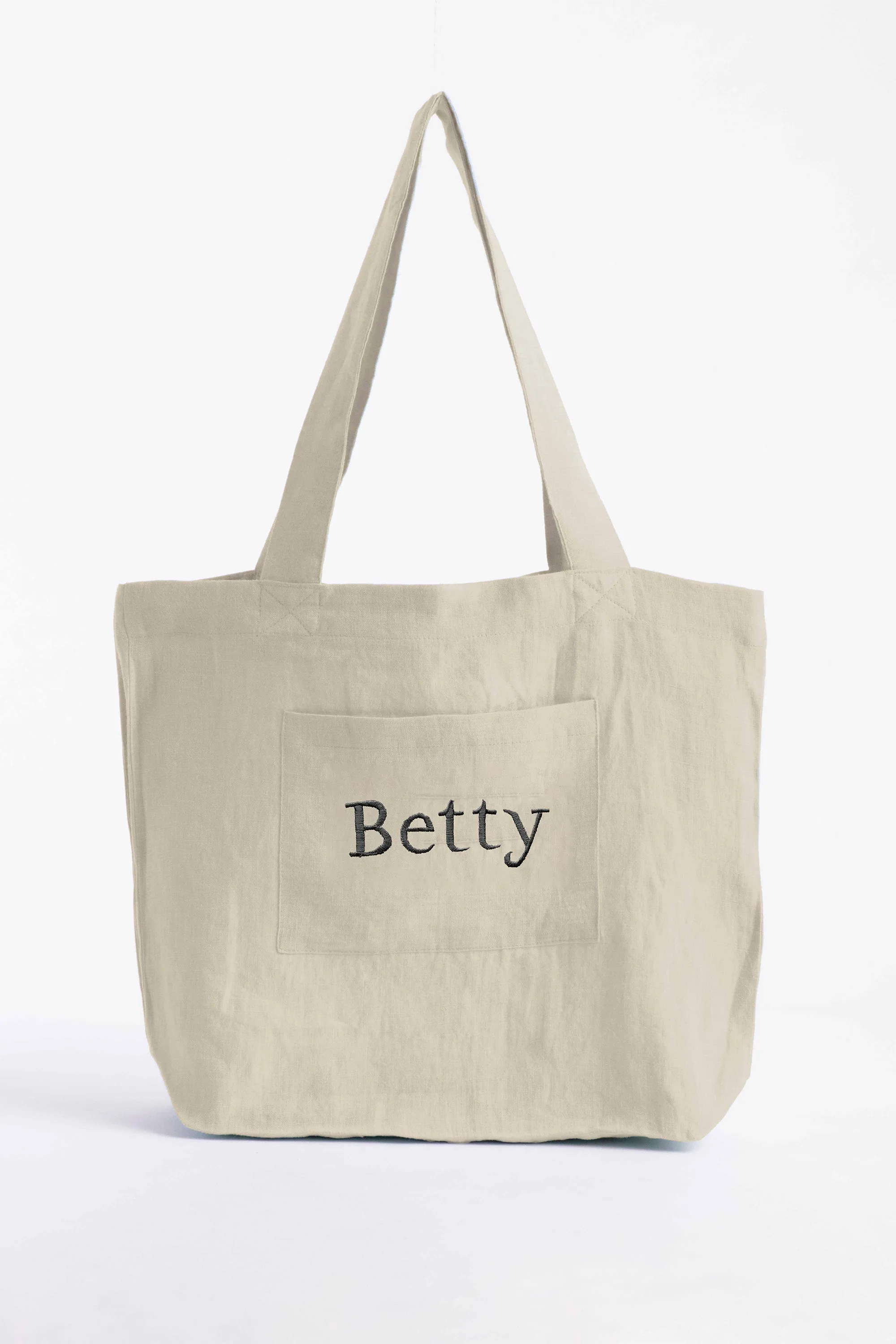 Personalized Tote Bag-Dusty Gold