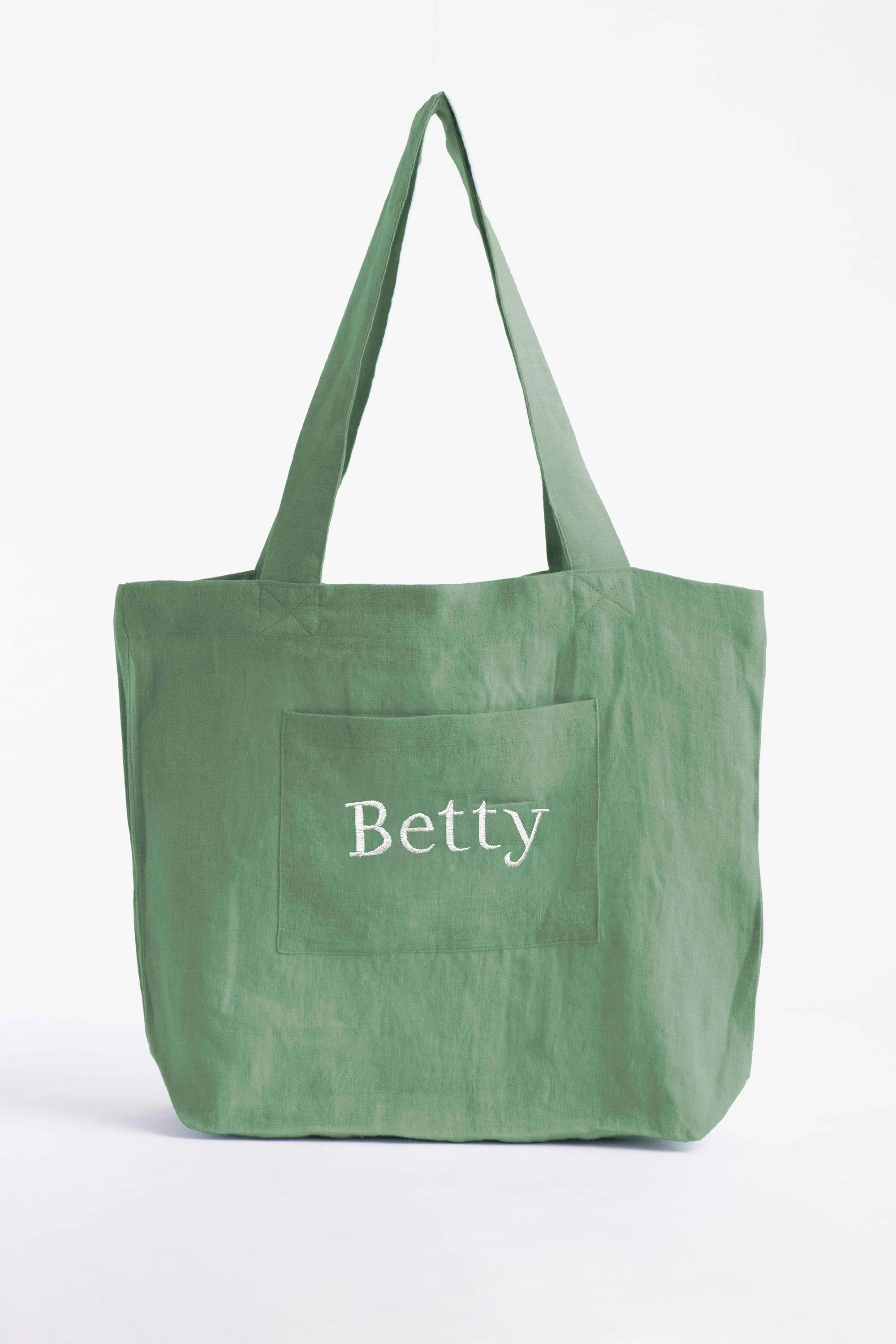 Personalized Tote Bag-Dusty Gold