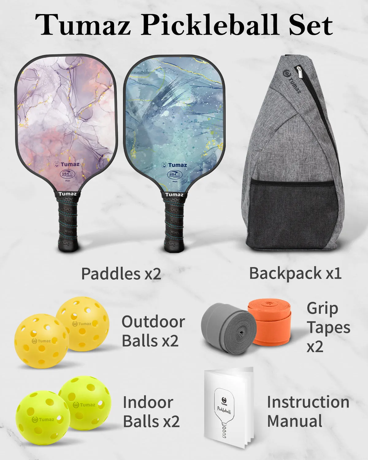 Pickleball Paddles Set