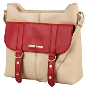 Pierre Cardin Camilla Classic Crossbody Bag | Tan