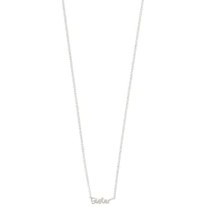 Pilgrim Silver Sister Pendant Necklace