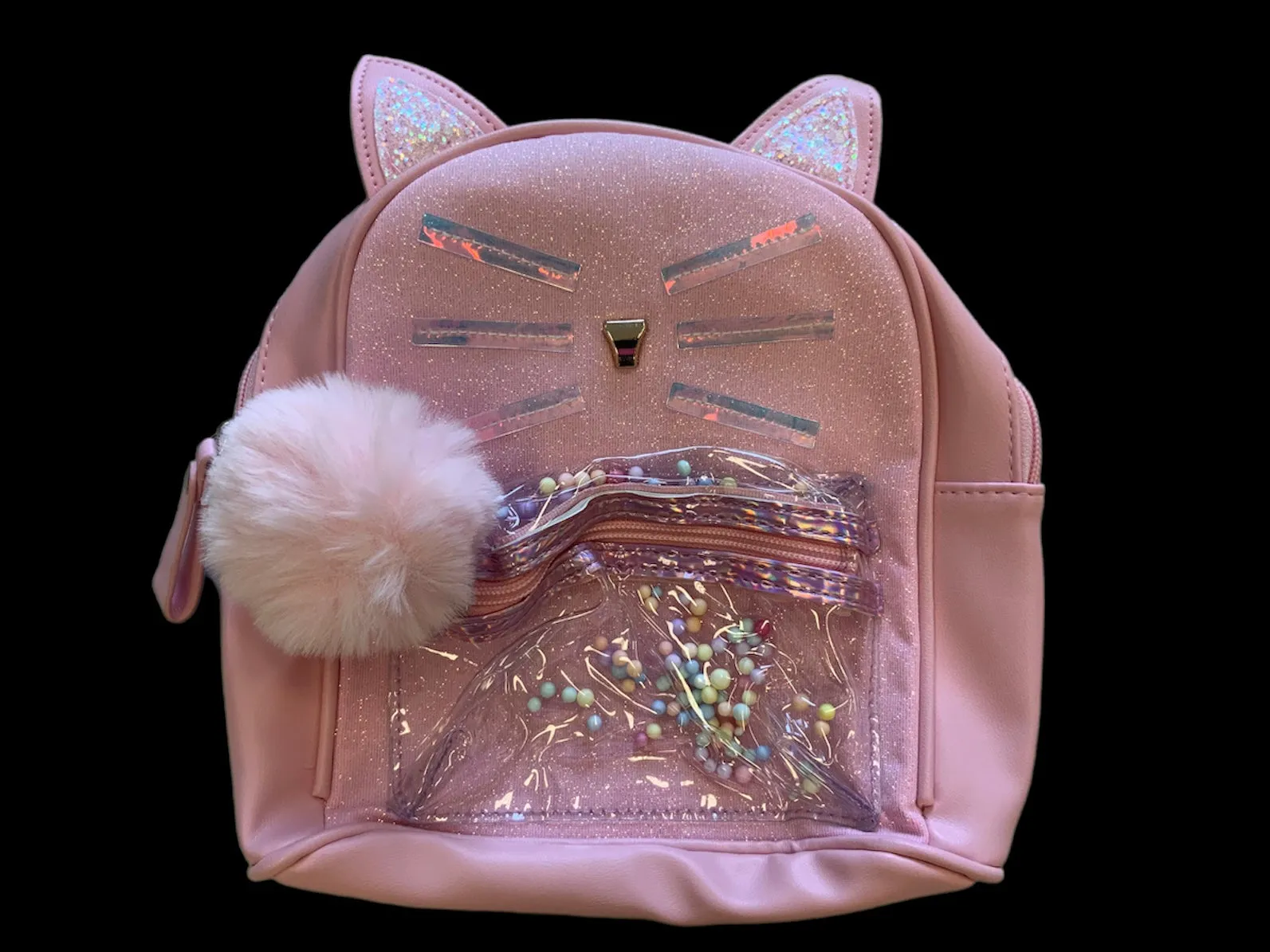 Pink Kitten Backpack