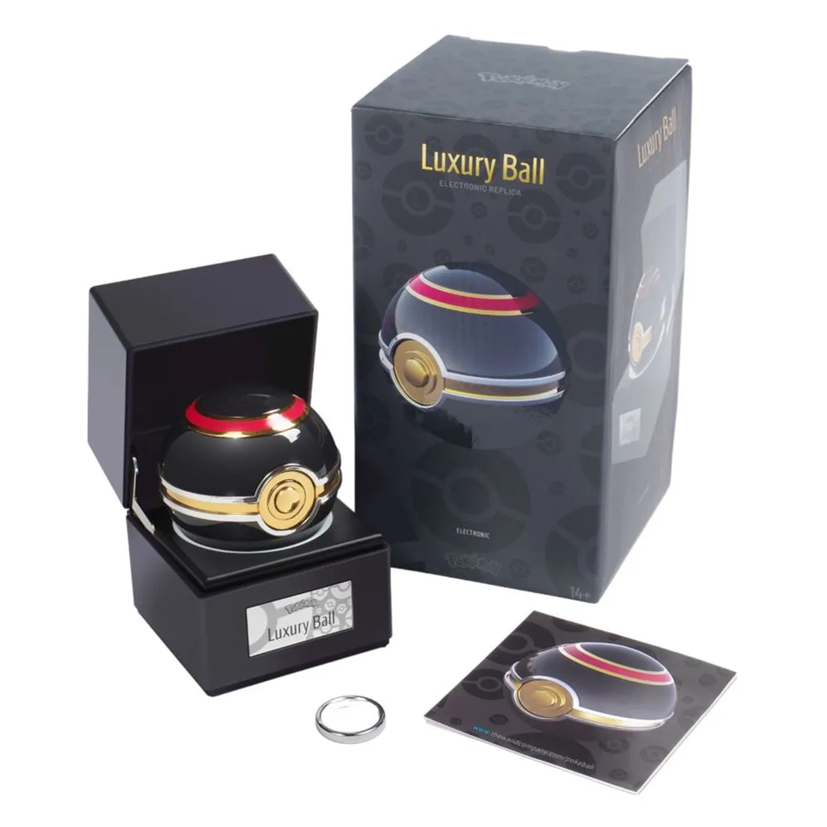 Pokemon - Luxury Ball 1:1 Scale Life-Size Die-Cast Prop Replica