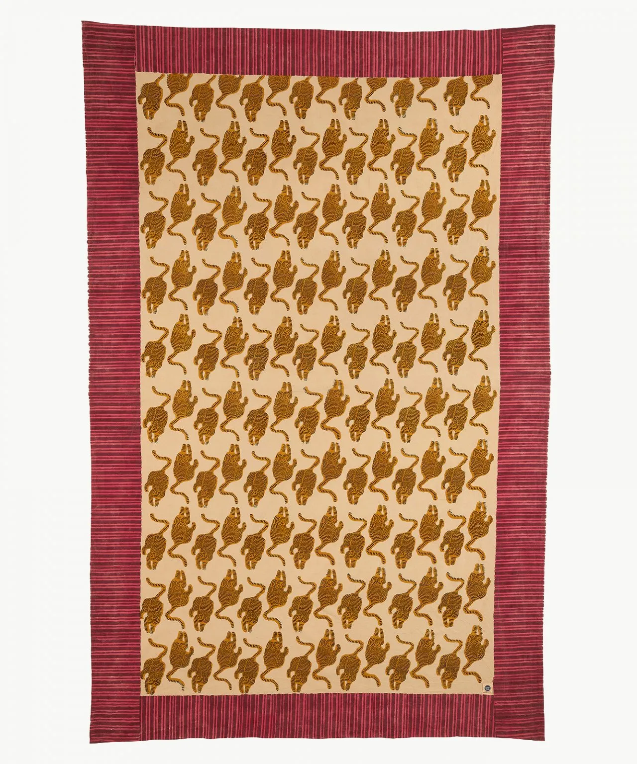 Powder Tiger Single Throw in Tote bag