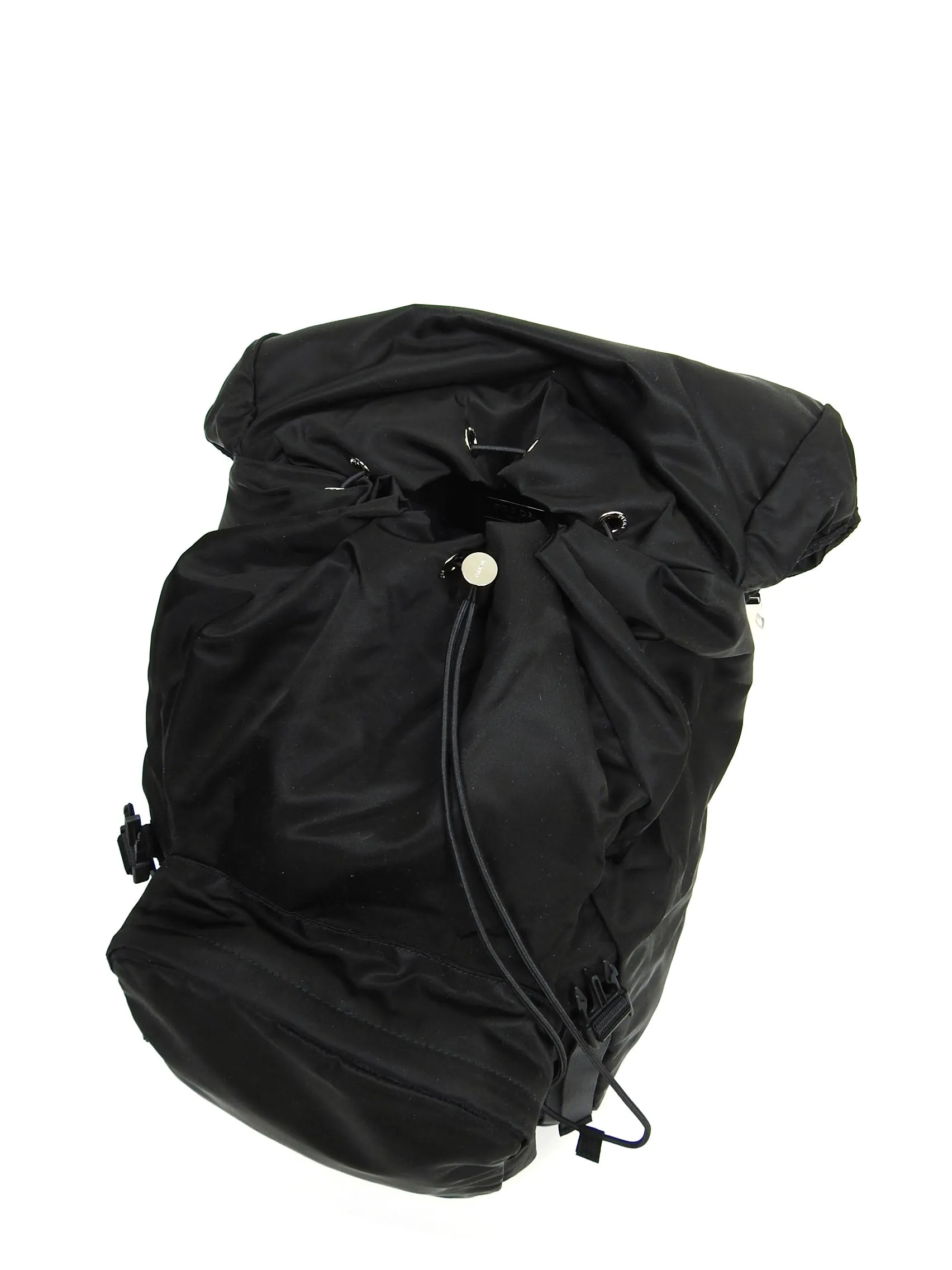 Prada 2015 Black Nylon Tessuto Backpack