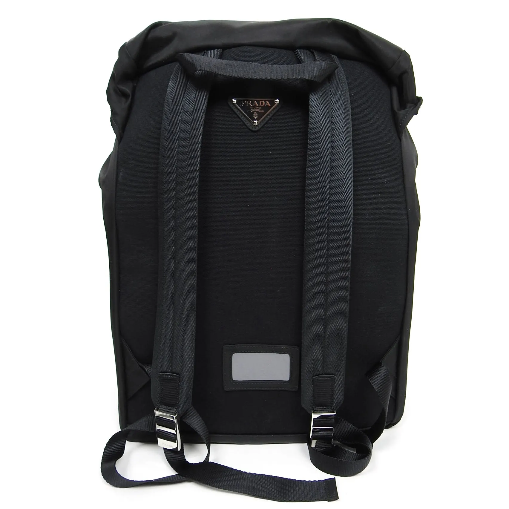 Prada 2015 Black Nylon Tessuto Backpack