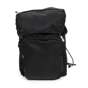 Prada 2015 Black Nylon Tessuto Backpack