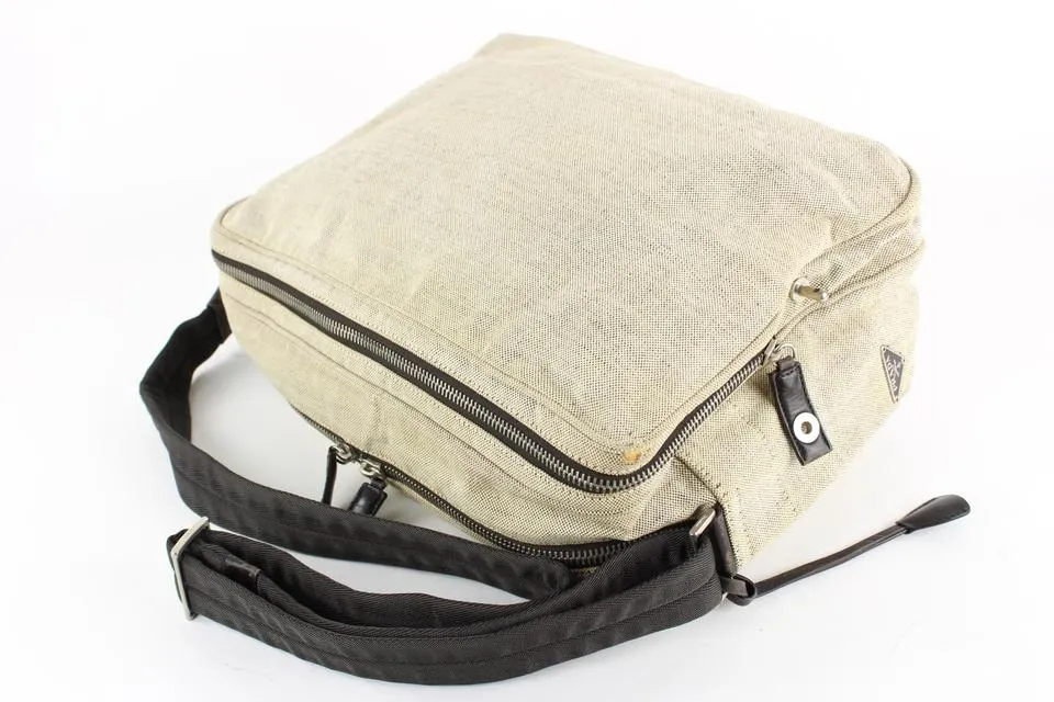 Prada Beige Messenger Crossbody Bag 9pr1229