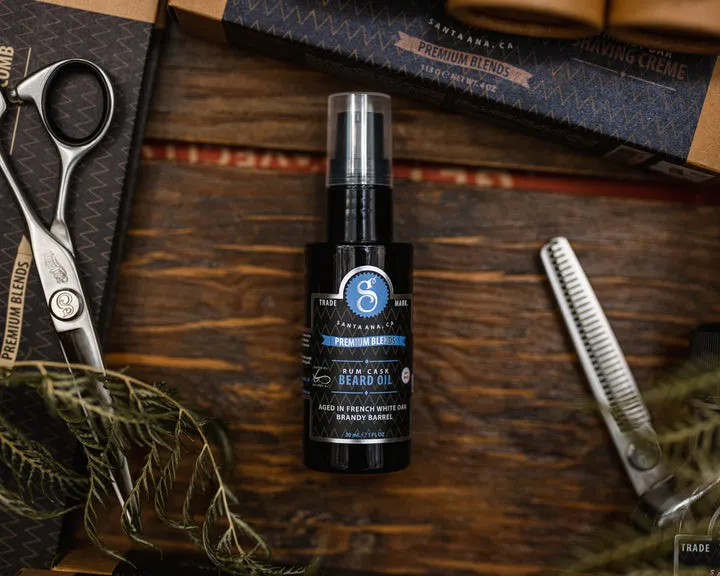 PREMIUM BLENDS ACEITE PARA BARBA - RUM CASK