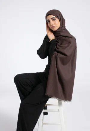 Premium Modal Hijab - Brown