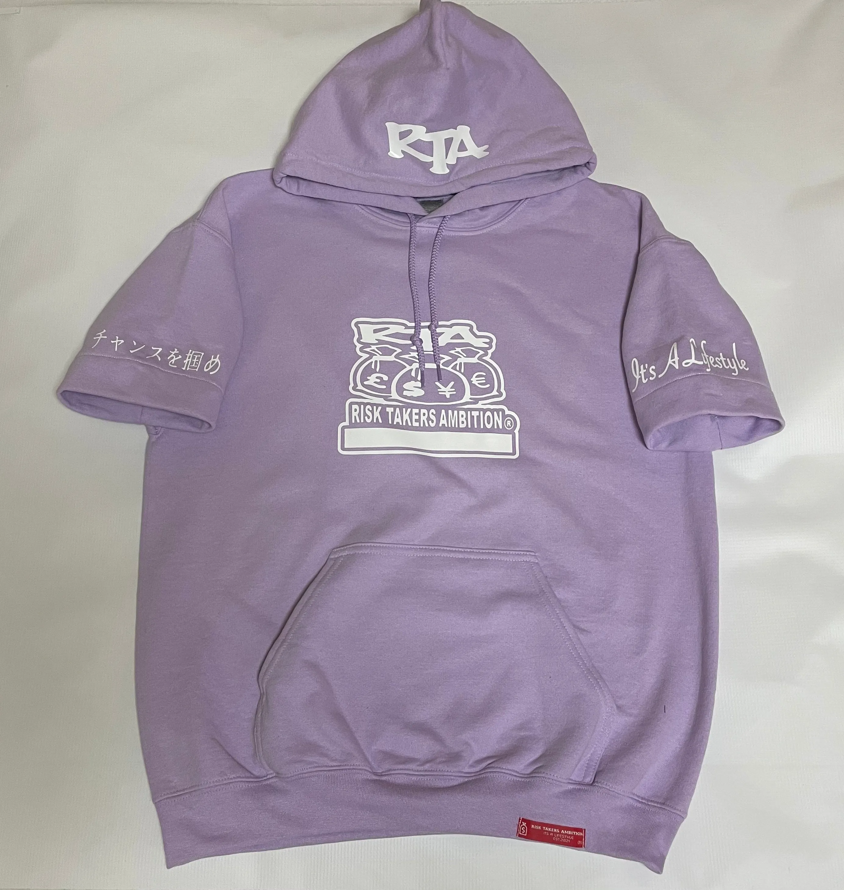 PREMIUM QUALITY EXCLUSIVE RTA SHORT SLEEVE HOODIE