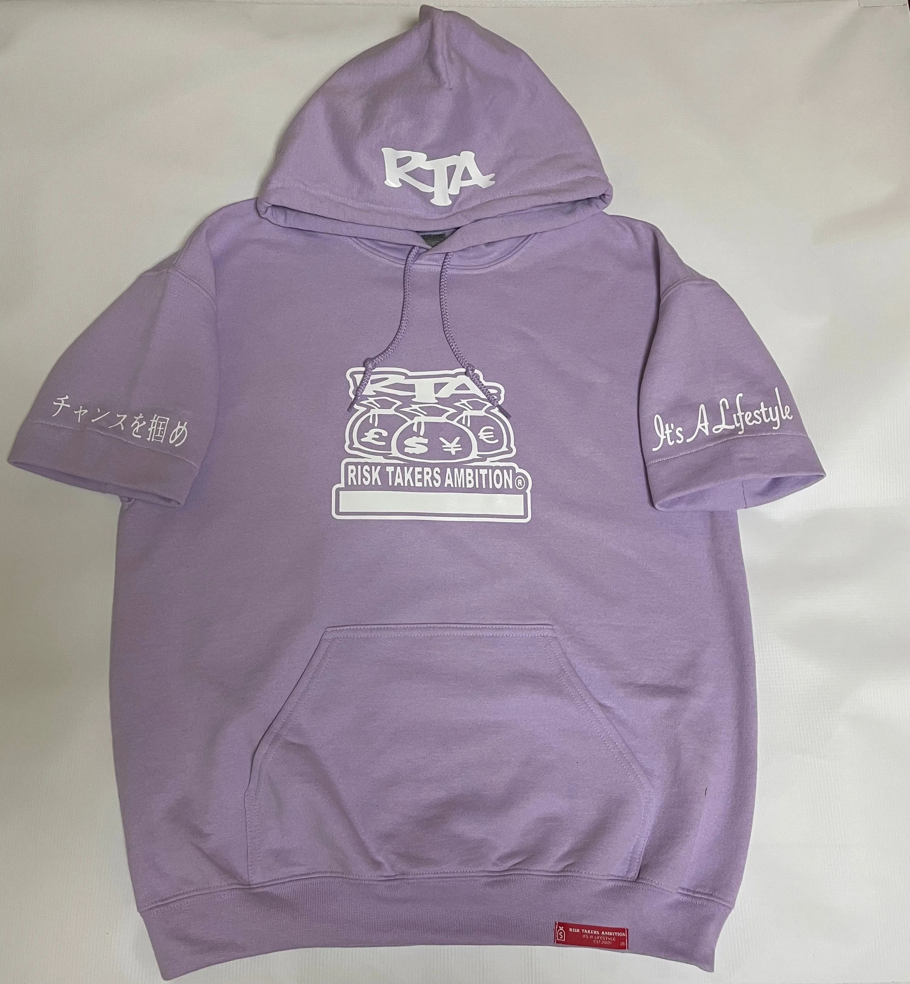PREMIUM QUALITY EXCLUSIVE RTA SHORT SLEEVE HOODIE