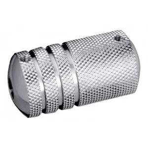 Premium Stainless Steel Tattoo Grip - Knurled-style